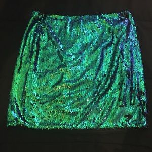 Sequin skirt